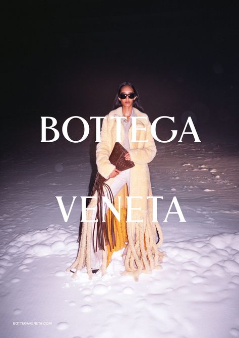 Bottega Veneta Campaign, Mona Tougaard, Tyrone Lebon, Campaign Fashion, Snow Fashion, V Magazine, Fashion Photography Inspiration, Fashion Advertising, Fashion Images