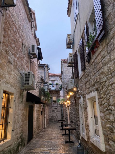 Budva Montenegro, Stari Grad, Building Aesthetic, Big Big, Photography Pictures, Food Network, Albania, Travel Aesthetic, Travel Around The World