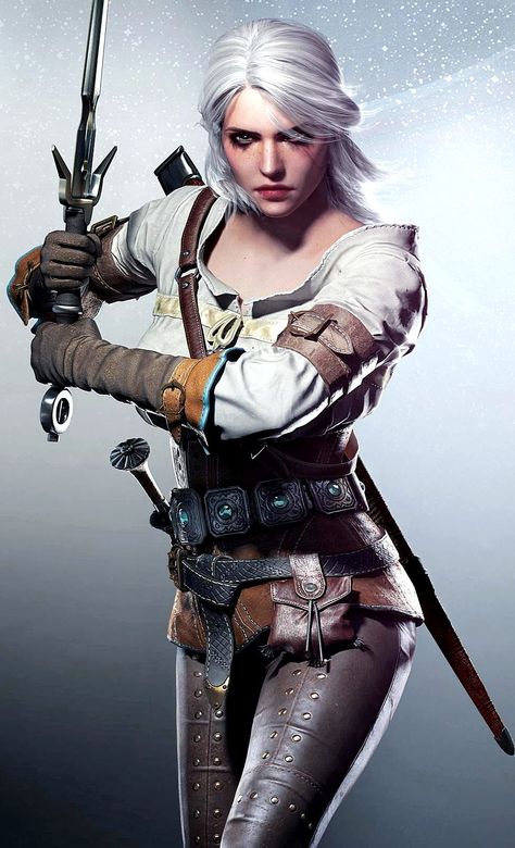 The Witcher Ciri, Ciri Witcher, Witcher Wallpaper, The Witcher Game, The Witcher Wild Hunt, Witcher Art, Yennefer Of Vengerberg, Witcher 3 Wild Hunt, Geralt Of Rivia