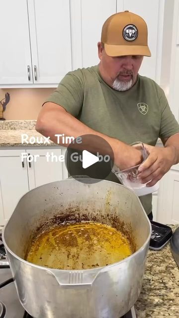 John K Bankston jr on Instagram: "Roux for Gumbo.. You would be surprised how many of these Social Media cooks at don’t know how to make a #roux for a #gumbo or a #gravy  #lol Don’t Get Your Panties in a Wad. I’m just poking fun at y’all.. #louisiana #socialmedia #socialmediacook #livinglife #funny" How To Make Roux For Gumbo, Gumbo Roux Recipe, Roux For Gumbo, How To Make Roux, Gumbo Roux, How To Make Gumbo, Roux Recipe, Gumbo, Don T Know