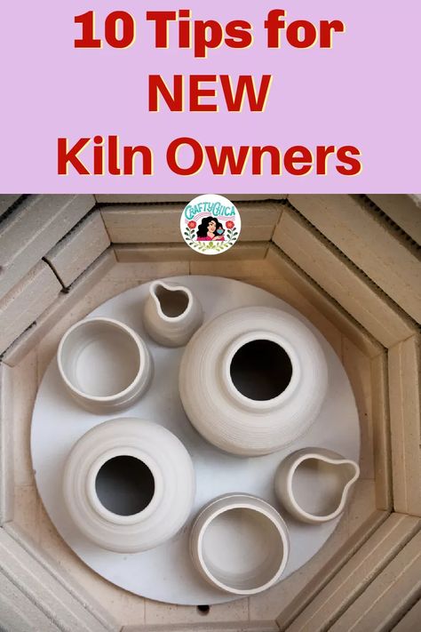 Everything you ned to know about buying and using a kiln for your ceramics. Beginners Ceramics, Intermediate Art, Handmade Clay Pots, Throwing Clay, Slab Ceramics, Pottery Kiln, Beginner Pottery, Paint Your Own Pottery, Ceramic Products