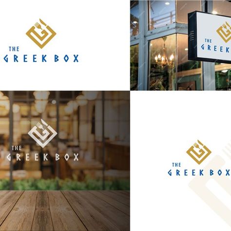 Takeaway Restaurant, Greek Foods, Greek Recipes, Logo Design, Restaurant, Design