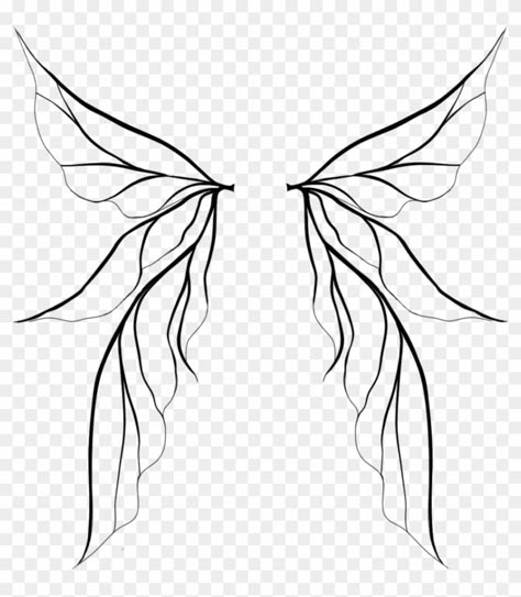 Fairy Wings Drawing, Fairy Wing Tattoos, Wing Tattoo Designs, Fairy Tattoo Designs, Wings Drawing, Muster Tattoos, Wing Tattoo, Geniale Tattoos, Fairy Tattoo