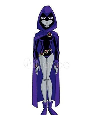 Raven Teen Titans Raven Titans, Teen Titans Go Raven, Raven From Teen Titans, Halloween Raven, Raven Cosplay, Raven Beast Boy, Original Teen Titans, Comic Con Costumes, Raven Teen Titans