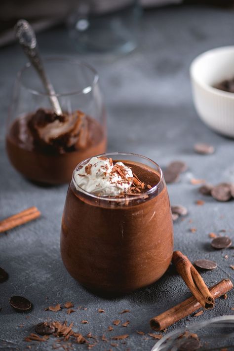 James Martin Chocolate Mousse | British Chefs Table Chocolate Whipped Cream, Chefs Table, Individual Servings, James Martin, Melted Chocolate, Chocolate Craving, Whipped Topping, Heavy Whipping Cream, Eat Well