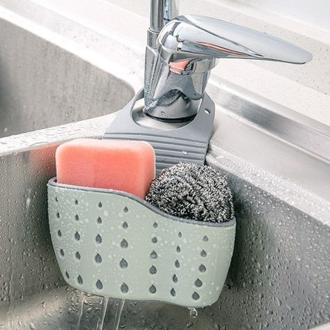 Kitchen Sink Shelf Soap Rack Kitchen Sink Shelf, Kitchen Sink Sponge Holder, Hanging Basket Storage, Sponge Organizer, Sponge Holder Kitchen, Kitchen Sink Caddy, Sink Sponge Holder, Kitchen Sponge Holder, Sink Shelf