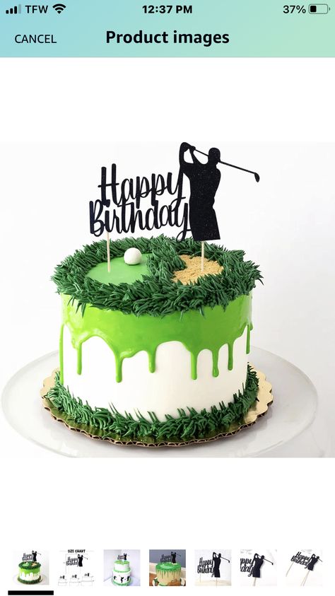 Simple Golf Cake, Golf Birthday Cake Ideas, Golf Birthday Cake For Men, Golf Cakes For Men Birthdays, Golf Cake Ideas, Golf Birthday Cake, Golf Themed Cakes, Golf Birthday Cakes, Golf Cake