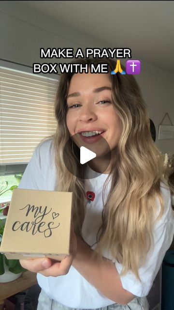 Allison Poirot on Instagram: "Let’s make a prayer box together!🙏✝️
•
•
All you need is a box, some markers, and paper that you can write your prayers on. If you are struggling to cast your cares to God, this prayer box is a tangible way you can begin to experience the freedom that comes with giving all your worries to Him. Of course, we don’t only write down our prayers, put them in a box, and expect God to do all the work. More often than not, God has purposed us with responsibility in many of the areas we pray about. He will show us what we can do to resolve many of them. For example, if you are worried about getting a bad grade, make sure to study and pray for strength to focus. I also understand there are other things that are not necessarily within our control that we also care about Prayer Box Ideas Diy, Prayer Box Ideas, Prayer Box Diy, Prayer Box Craft, Pray For Strength, Cast Your Cares, Future Spouse, Bad Grades, Prayer Box