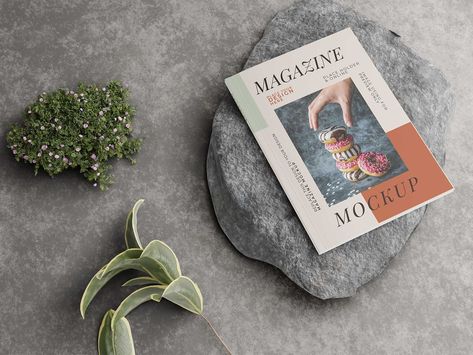 Free A4 magazine / catalog mockup | Free-Mockup.com Magazine Mockup Free, Discount Design, Graphic Design Tutorials Learning, Catalog Cover, Free Mockup Templates, Magazine Mockup, Free Magazines, Magazine Cover Design, Print Mockup