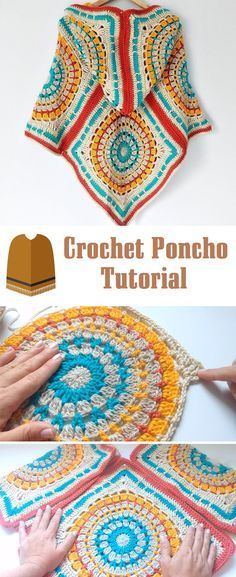 Crochet Poncho Pattern, Poncho Design, Crochet Poncho Free Pattern, Diy Crochet Patterns, شال كروشيه, Poncho Crochet, Bonnet Crochet, Crochet Poncho Patterns, Poncho Pattern