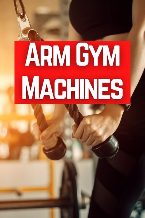 Gym Machines For Arms, Arm Gym Workout Women Machine, Bicep Machine Workout, Arms Gym Workout, Arm Workout Women Gym Machines, Arms And Back Workout Gym, Gym Machine Workouts, Chest Workout Women Gym Machines, Back And Bi Workout