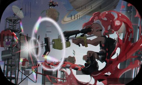 Splatoon Pc, Octo Expansion, Agent 8, Splatoon Squid, Splatoon Art, Splatoon 2 Art, Salmon Run, Splatoon 3, Nintendo Art