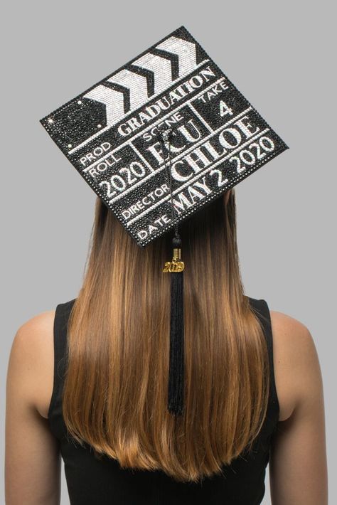 Creative Graduation Caps, College Grad Cap Ideas, Graduation Cap Decoration Diy, Custom Graduation Caps, Cap Graduation, High School Graduation Cap, Graduation Tassel, College Graduation Cap Decoration, Graduation Cap And Gown