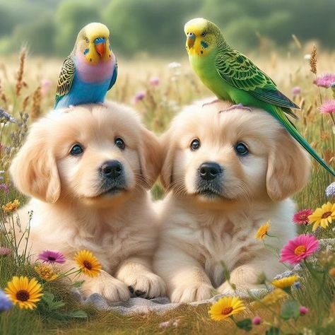 #cutestdogs #retriverslovers #doggo #labrador #goldenretrieverlovers Smartest Dog Breeds, Golden Puppies, Dog Pop Art, Famous Dogs, Big Cats Art, Retriever Puppies, Cute Animals Puppies, Smart Dog, Dogs Golden Retriever