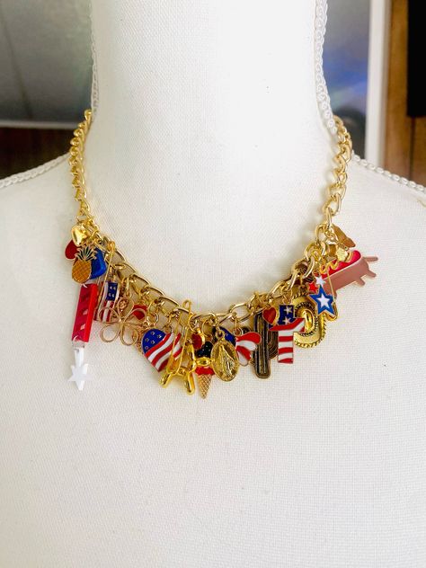 4th of July Cowboy Charm Necklace Gold Cowboy Rodeo Charm Necklace Cowgirl Western Statement Charm Necklace Concert Cowboy Charm Necklace by WildMindCr3ationsArt on Etsy Cowboy Necklace Men, Cowboy Necklace, Gunslinger Necklace, Western Charm Necklace, Cowboy Boot Pendant, Cowboy Rodeo, Cowgirl Western, Yee Haw, Gold Charm Necklace