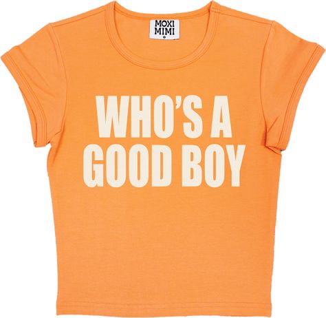 All Products – Page 7 – Moxi Mimi How To Have Style, Orange Baby, Y2k Tops, Weird Shirts, Good Boy, Funny Outfits, Super Duper, Screen Printing Designs, Teenager Outfits