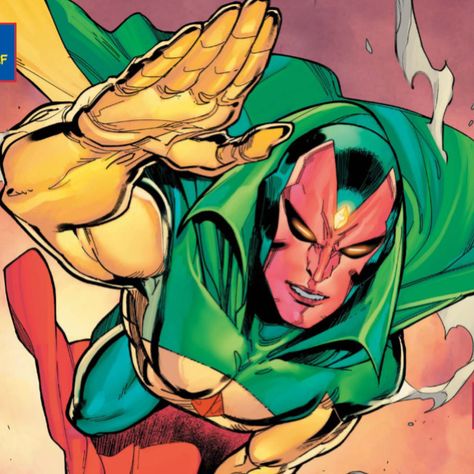 Comic: Avengers (2023) #marvel #comics #icon #vision Marvel Vision Art, Vision Comic Art, Vision From Marvel, Vision Icons Marvel Comic, Vision Icons Marvel, Vision Marvel Comics, Vision Marvel, Vision Comic, Wanda Maximoff Comics Icon