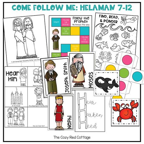 The Cozy Red Cottage: Free Come Follow Me Lesson Helps: Helaman 7-12 Come Follow Me Helaman 7-12, Wise Man And Foolish Man, Sunbeam Lessons, When No One Is Watching, The Beatitudes, Lds Primary Lessons, Follow The Prophet, Bible Video, Greatest Commandment