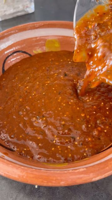 Salty Cocina Salsa, Ancho Salsa, Chili Colorado Recipe, Hot Salsa Recipes, Red Salsa Recipe, Salty Cocina, Salsa Mexicana, Chili Colorado, Mexican Oregano