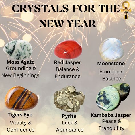 Crystals For The New Year, Crystals For New Year, The Ankh, Hopes And Dreams, Crystal Set, New Year’s Eve, Holistic Healing, Spiritual Healing, Red Jasper