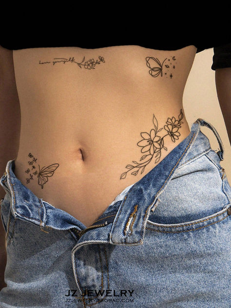 Lil Tattoos, Miniature Tattoos, Tattoos Inspo, Small Pretty Tattoos, Petite Tattoos, Meaningful Tattoo, Tattoos Geometric, Stomach Tattoos, Stylist Tattoos