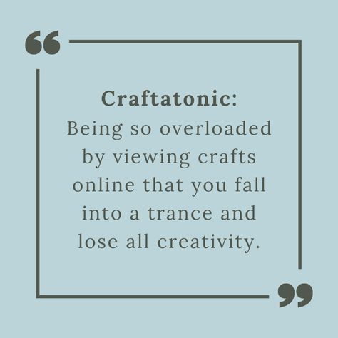 Avoid Craftatonicism with a surprise craft every month at My Craft Master 😍 .⁠ .⁠ .⁠ .⁠ .⁠ ⁠ #crafty #crafts #crafters #instacraft #handmade #makers #crafting #makersgonnamake #imake #craftworkshops #easydiyideas #creativediyart #easydoityourself #creativetutorial #handcrafted #handcraft #australiancraft #maker #craftlover #craftcommunity #quotes #quoteoftheday #instaquote⁠ #craftkit #monthlysubscription #australian #selfcare #perthtodo #hobbies #creativity Crafting Sayings, Crafting Quotes Funny, Crafting Quotes, Scrapbooking Room, Creative Tutorials, Scrapbook Room, Craft Quotes, Creativity Quotes, Witty Quotes