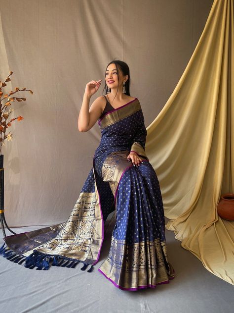 Order #SUHASINI HANDLOOM Saree @Rs 1325 on Whatsap 9619659727 
https://artistryc.in/festive-party-wear-copper-zari-kanjivaram-sarees-20-9-24/

SUPERB ANTIQUE WEAVING USED IN THESE HANDLOOM SAREES. HEAVY COPPER BIG JACQUARD WEAVING BORDER AND SMALL MOTIFS IN THE BODY. 

*CATALOG: #SUHASINI* 

BLOUSE : PLAIN WITH ZARI BORDER. 

SUBTLE SEVEN COLORS FOR THIS KANJEEVARAM LITT. 

Rs 1325 +Shipping Extra Saree Ruffle, Blouse Organza, Navy Blue Saree, Saree Cotton, Blue Silk Saree, Saree Georgette, Kanjivaram Sarees Silk, Sabyasachi Lehenga, Saree Style