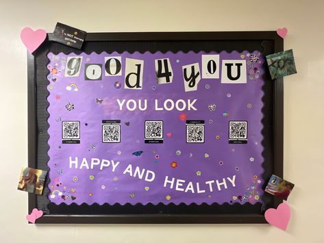 Olivia Rodrigo Bulletin Board, School Poster Ideas, Resident Assistant Bulletin Boards, Interactive Bulletin Boards, Ra Themes, College Bulletin Boards, Bulletin Boards Theme, Work Bulletin Boards, Ra Boards