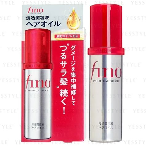 Shiseido - Fino Premium Touch Hair Oil | YesStyle Fino Premium Touch, Fino Haircare, Yesstyle Products, Japanese Hair Care, Makeup Nails Designs, Japanese Hair, Mode Zara, Diy Hair Mask, Chinese Hairstyle