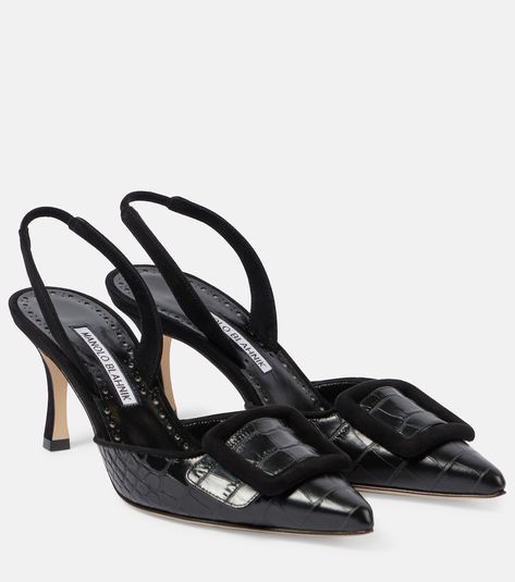 Manolo Blahnik Maysli, Manolo Blahnik Slingback, Manolo Blahnik Pumps, Mid Heels Pumps, Manolo Blahnik Shoes, Blue Pumps, White Pumps, Patent Leather Pumps, Suede Pumps