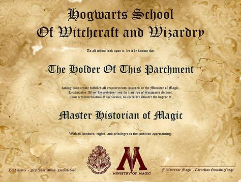 Hogwarts Diploma Classe Harry Potter, Harry Potter Props, Imprimibles Harry Potter, Harry Porter, Harry Potter Classroom, Harry Potter Printables, Severus Rogue, School Of Witchcraft, Harry Potter Ron