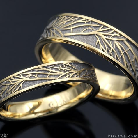 Simple Wedding Rings Sets His And Hers, Lotr Wedding Rings, Matching Wedding Bands His And Hers, Wedding Rings Sets His And Hers Unique, Wedding Ring Sets His And Hers, Couples Wedding Rings, Wedding Ring Trio, Rings For Him And Her, Wedding Bands His And Hers