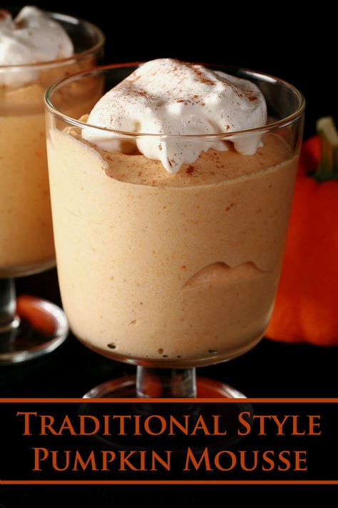 Moose Dessert, Pumpkin Moose, Pumpkin Mousse Recipe, Heart Pumpkin, Mousse Desserts, Dessert Pumpkin, No Bake Dessert Recipes, Harry Potter Marathon, Quotes Winter