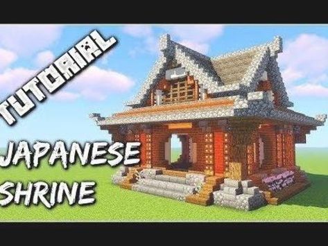 Shrine Minecraft Build, Japanese Shrine Minecraft, Minecraft Shrine Ideas, Japanese Builds Minecraft, Minecraft Japanese Interior, Minecraft Shrine, Japan Minecraft, Japanese Minecraft Builds, Minecraft Temple