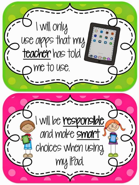 Ipad Rules In The Classroom, Ipad Rules, Digital Citizen, Rules For Kids, Electronics Mini Projects, Digital Storytelling, Classroom Technology, Teacher Ideas, Grade 2