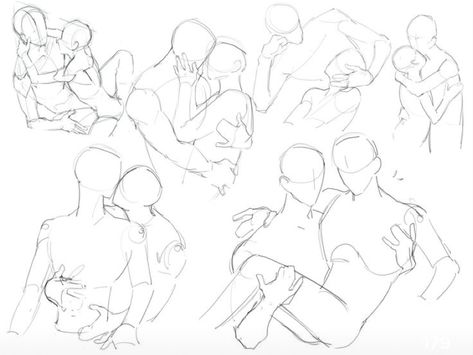 Back Hug Pose, Hugging Yourself Pose Reference, Battle Duo Pose Drawing, Sitting On Lap Reference Drawing, Sitting In Lap Drawing Reference, Drawing Poses Siblings, Laying Together Pose Reference, Lying On Someones Lap Reference, Pose Reference Hugging