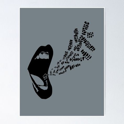 Get my art printed on awesome products. Support me at Redbubble #RBandME: https://www.redbubble.com/i/poster/Voice-Unbound-Freedom-of-Expression-Art-by-HolyHuesGallery/161139186.LVTDI?asc=u Expression Art, Freedom Of Expression, Art Poster, Sale Poster, Poster Art, The Voice, My Art, Awesome Products, Art Prints