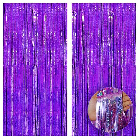 Amazon.com: KatchOn, Iridescent Pink Fringe Curtain - XtraLarge, 6.4x8 Feet, Pack of 2 | Hot Pink Streamers, Pink Party Decorations | Pink Foil Fringe Curtain for Pink Birthday | Pink Streamers Party Decorations : Home & Kitchen Lavender Theme Party, Hot Pink Backdrop, Door Streamers, Pink Streamers, Party Decorations Purple, Foil Curtain Backdrop, Purple Birthday Decorations, Tinsel Backdrop, Purple Decorations