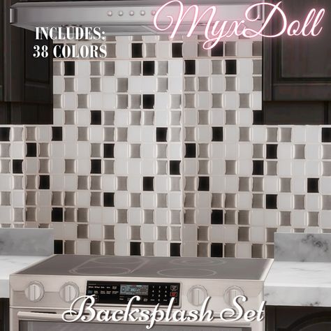 Backsplash Sims 4 Cc, Sims 4 Backsplash, Sims 4 Backsplash Cc, Urban Cc Finds, Furniture Cc, Sims 4 Kitchen, Sims 4 Tsr, Sims 4 Traits, Sims 4 Cc Kids Clothing