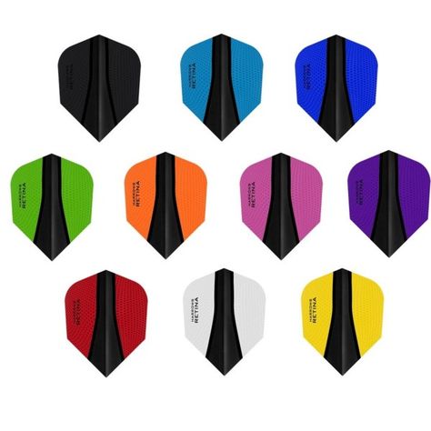 Harrows RETINA X Darts Flights    Available in all colours shown    Quality Tough Darts Flights    PRICE IS FOR ONE SET OF FLIGHTS (3 flights in one set)    Let... Best Darts, Dart Accessories, Darts Game, Dart Flights, Dart Set, One Set, Dart, Color Show, All The Colors