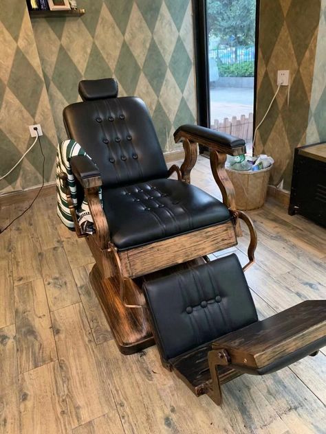 Reclining Barber Chair | Hydraulic Barber Chair | Barber Shop Furniture | Salon Chairs For Sale Salon Chairs For Sale, Barber Shop Chairs, Hair Salon Furniture, Hairdressing Chairs, Barber Chairs, Vintage Barber, Love Chair, Copper Frame, Salon Chairs