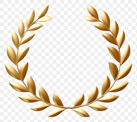 Crown Wreath, Laurel Crown, Crown Png, Gold Award, Wreath Accessories, Gold Wreath, Golden Crown, Laurel Wreath, Drawing Sketches