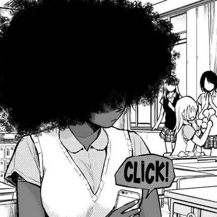 Black Fisheye Pfp, Poc Profile Pictures, Poc Manga Pfp, Black Anime Drawings, I Love Women Pfp Tiktok, Afro Anime Pfp, Black Anime Aesthetic Pfp, Pfps For Tiktok Anime, Blk Anime Pfp