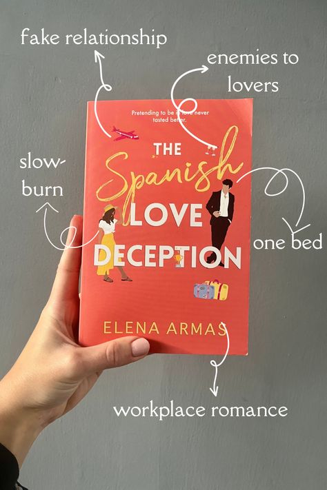 All the best tropes in this perfect romance novel by Elena Armas, The Spanish Love Deception. From fake relationships, to enemies to lovers, and my favourite one bed! Romance, romance book, book, reading, bookstagram, tropes, love, slow-burn, workplace romance, 5 star read, books of 2023. #bookstagram #books #romance Note this description contains affiliate links that allow you to find the items mentioned, the viewer is in no way obligated to use these links. Thank you for your support! Bed Romance, Books Of 2023, The Spanish Love Deception, Tiktok Made Me Buy It, Spanish Love Deception, Workplace Romance, Books Romance, One Bed, Choice Awards