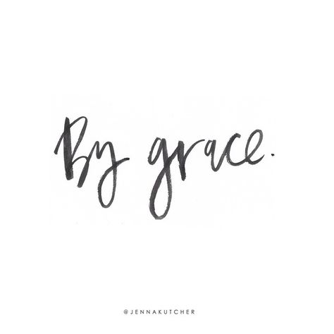 Grace Upon Grace Grace Lettering, Grace Tattoo, Grace Tattoos, Grace Quotes, Give Me Jesus, Walk By Faith, Gods Grace, By Grace, Verse Quotes