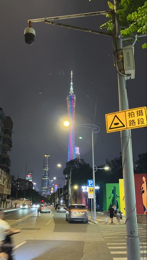 #night #nightlife #guangzhou #china #hometown #chinalife China Night View, China City Wallpaper, China Night Aesthetic, China City Aesthetic, Guangzhou Aesthetic, China City Night, China Aesthetic City, Beijing China Aesthetic, China At Night