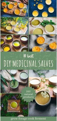 Seeking natural solutions to common skin concerns? Try these 10 DIY medicinal salves. Infused with healing herbs such as calendula, yarrow, and St. John's wort, each salve is designed to promote skin health, from soothing to rejuvenating. Unlock the secrets of best herbs for skin health and craft your own remedies. Explore more on natural remedies, homemade skin care, and herbalism for beginners at growforagecookferment.com. Herbal Salve Recipes, Medicinal Flowers, Gallbladder Health, Herbal Medicine Recipes, Herbal Remedies Recipes, Salve Recipes, St John's Wort, Herbal Skin Care, Herbal Salves