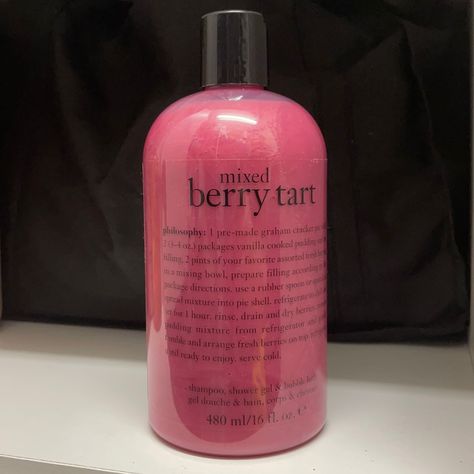 Brand New Sealed 16 Oz Philosophy Mixed Berry Tart Shampoo, Shower Gel & Bubble Bath. This One Smells Sooo Yummy. Definitely One Of Our Top Favorite Philosophy Products! All Items From A Smoke Free Home. Please Feel Free To Contact Me With Any Questions. Thanks For Stopping By And Please Check Out My Other Listings! Strawberry Philosophy, Philosophy Strawberry Milkshake, Shower Products, Philosophy Body Wash Cinnamon, Philosophy Soap, Philosophy Body Wash Raspberry, Philosophy Shower Gel, Philosophy Brand, Philosophy Beauty