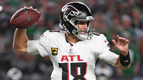 Falcons' Kirk Cousins leads miraculous last-minute drive to shock Eagles on the road Eagles Game, Saquon Barkley, Lincoln Financial Field, Kirk Cousins, Ben Roethlisberger, Fitness Career, Monday Night Football, Jalen Hurts, Red Zone