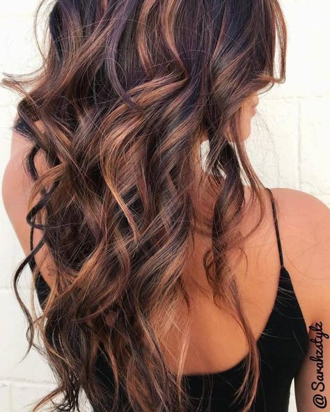 Cinnamon Hair, Rambut Brunette, Fall Hair Color Trends, Fall Hair Color For Brunettes, Fall Hair Trends, Winter Hair Color, Trendy Hair Color, Hair Color Highlights, Hair Color Balayage